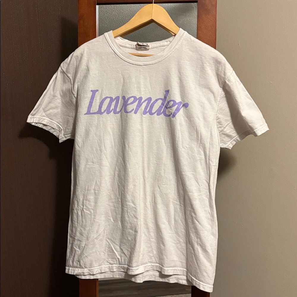 Jake Scott Lavender Tour Merch Tshirt Size Large